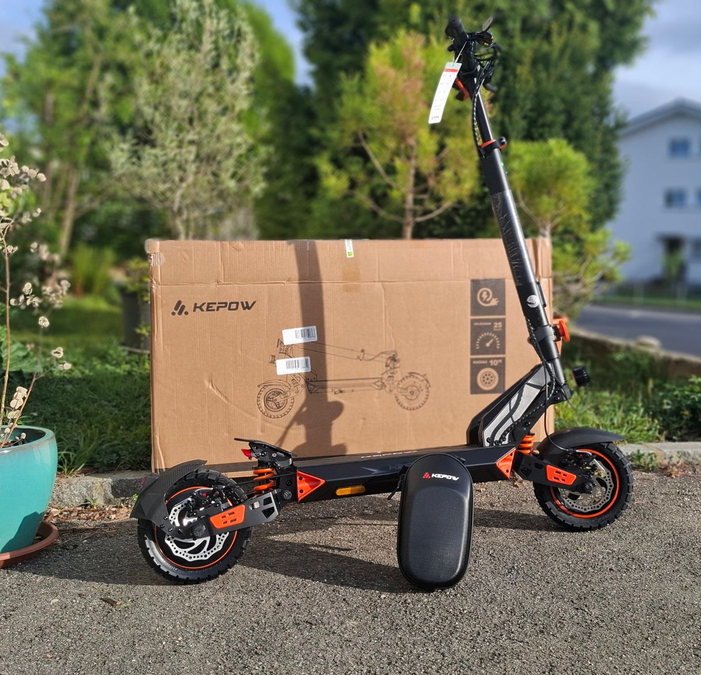 Kickboard: Neuer Offroad E-Scooter 1000W, E-Trottinet 50km/h – Neuf avec emballage d'origine à Baar par Cooltango 1
