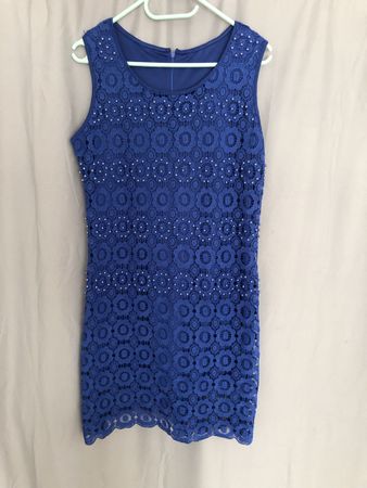 Schönes royal blaues Kleid Gr.40 in gutem Zustand!