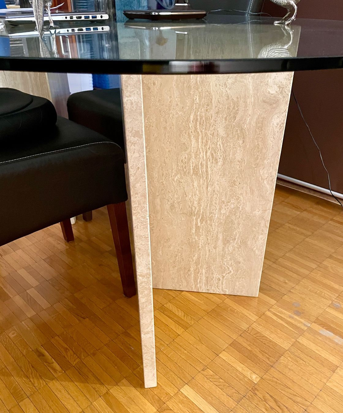 Set di tavolo e panche: Table salle à manger et 6 chaises – Usato da Genève venduto da anais25 4