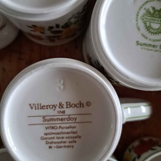 Villeroy & Boch Set di piatti: Villeroy & Boch  Geschirr-Service Summerday – Usato da Maur venduto da bolliger4you 2