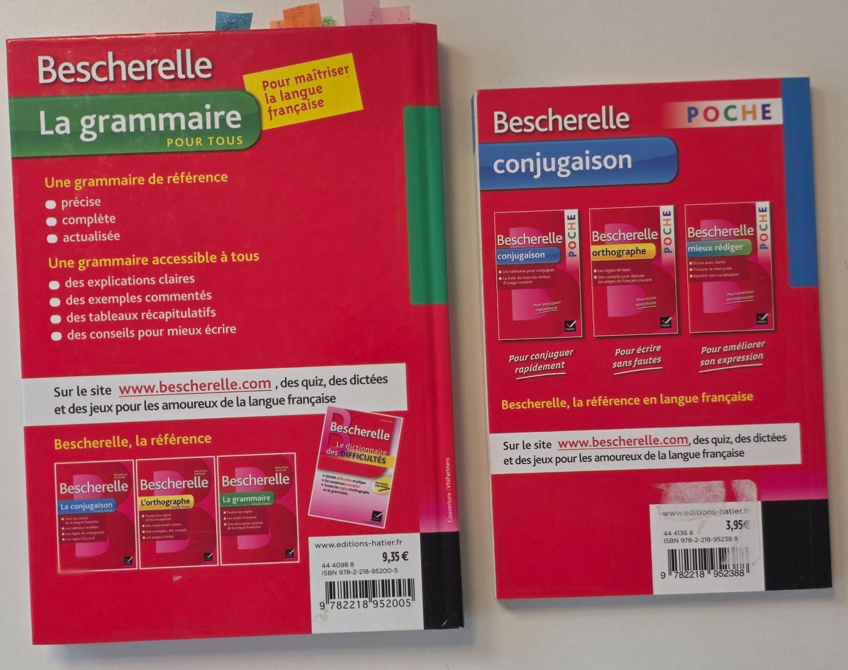 Libri: français :  BESCHERELLE: la grammaire + conjugaison – Nuovo (secondo la descrizione) da Dürnten venduto da Bachtelrider_ 2