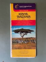 Landkarte 1:2'500'000 Kenya & Tanzania