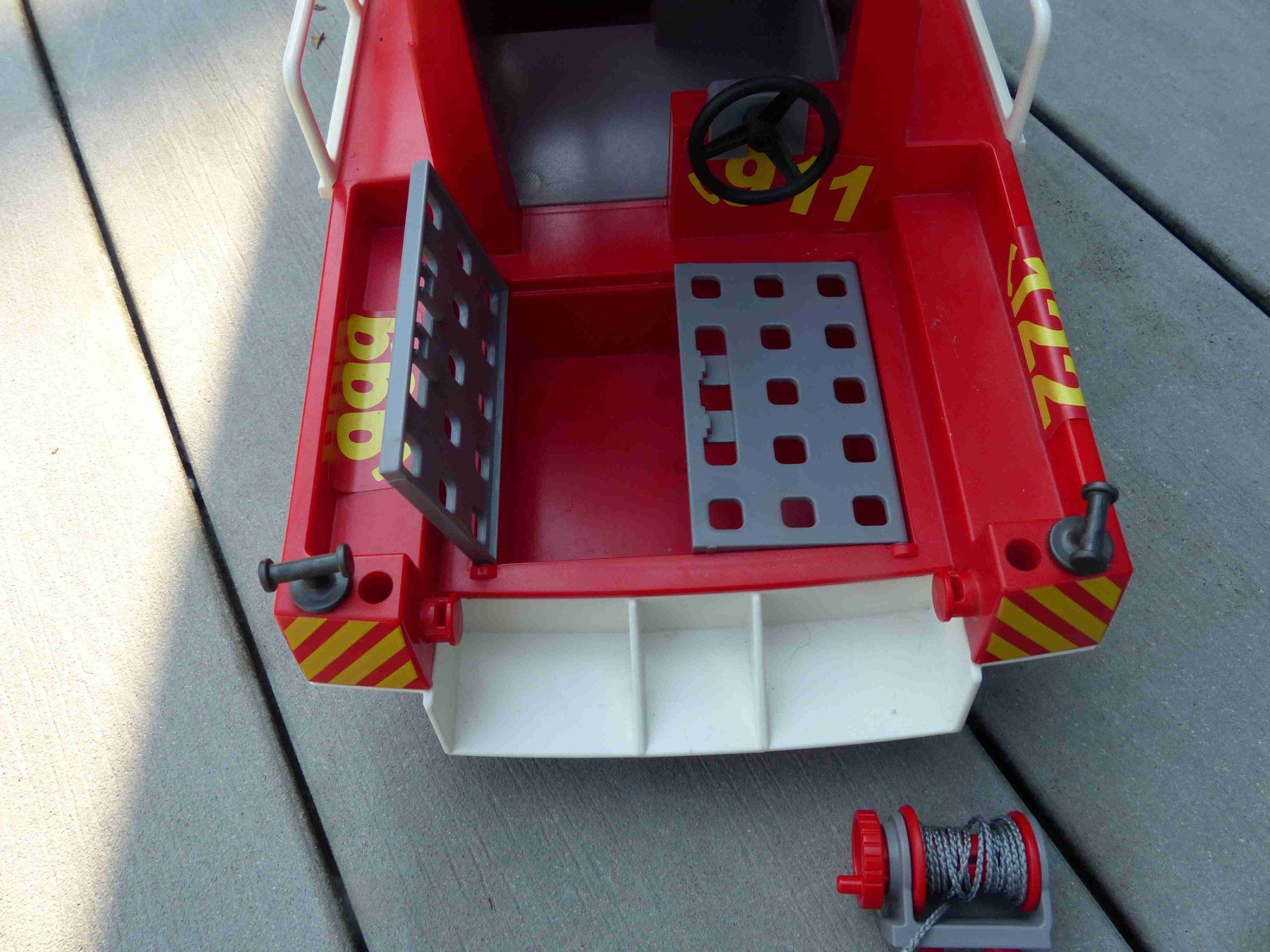 Playmobil Giocattoli: Feuerwehrboot Playmobil – Usato da Jona venduto da Cinnestig 5