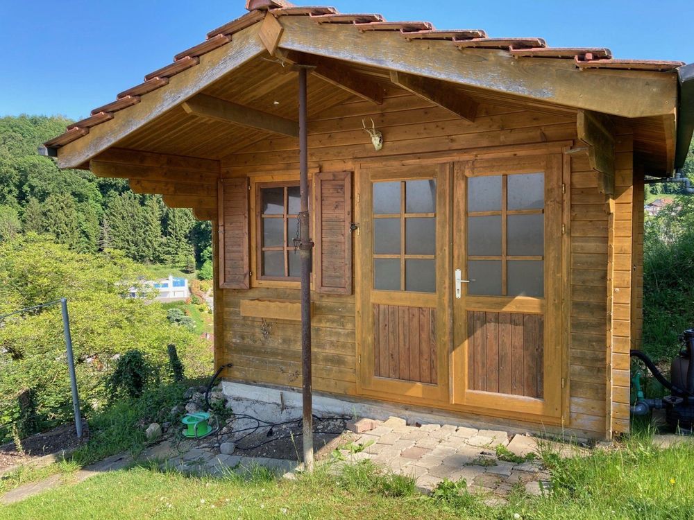 Gartenhaus in Blockbau Kaufen auf Ricardo