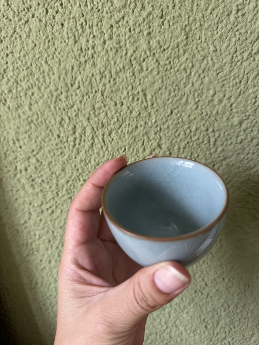 Tazze: Chinese Celadon Crackle Glaze Tea Cup -Original from Peking – Usato da Zürich venduto da olalinda 5