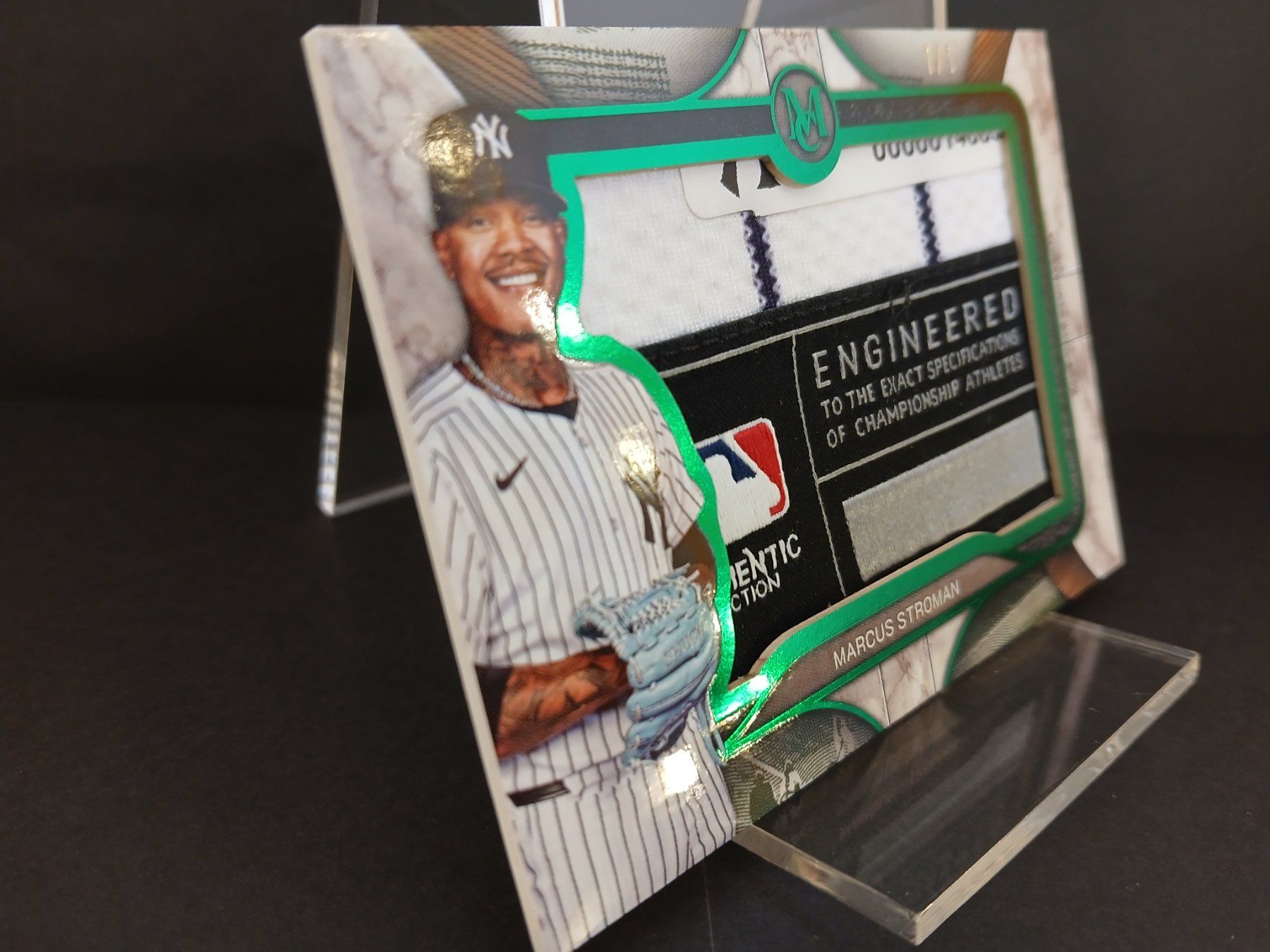 Topps Carte collezionabili: Topps Baseball Marcus Stroman Laundry Tag 1/1 Yankees – Nuovo (secondo la descrizione) da Schaffhausen venduto da Hariyama 1