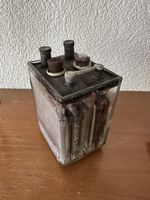 Alte Vintage Batterie Glasbatterie Deko Rarität Sammler 51