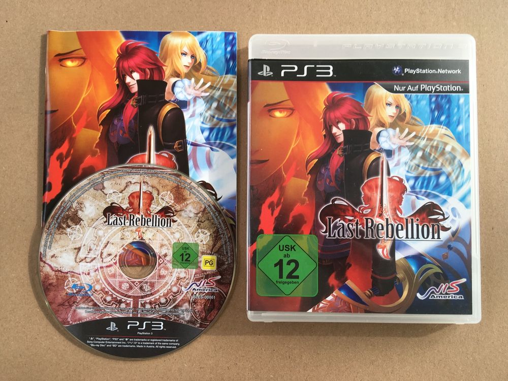 Last Rebellion - PS3 - Version Française PAL - Neuf Sous Blister Scellé