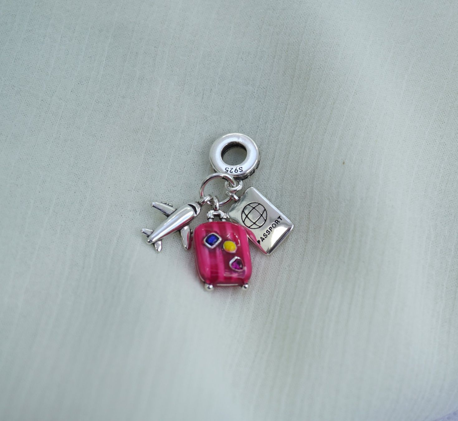 Ciondoli: Charm "Holiday" zu Pandora 925 Silber – Nuovo (secondo la descrizione) da Niederbüren venduto da Fidi5