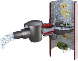 Regensammler für Regentonne mit Winter-Stopper
