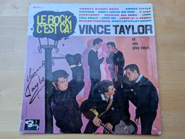 Signierte Vince Taylor Le Rock C'est Ca Vinyle 33 Tours