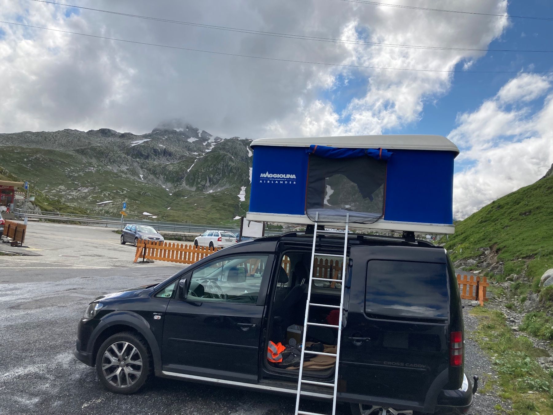 Mobilhome: Dachzelt Maggiolina Airlander mit Leiter – Gebraucht aus Brugg AG von Samba68
