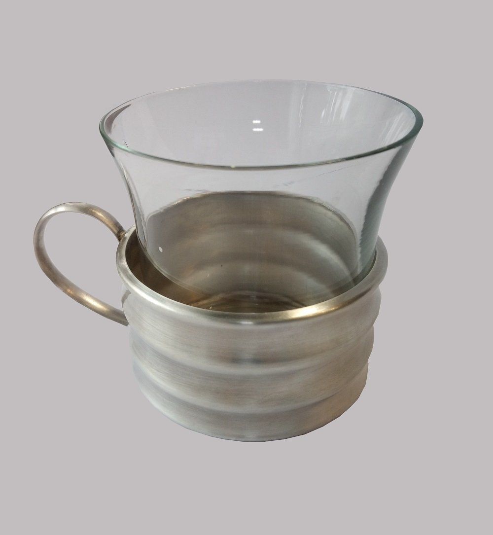 Set di piatti: 6er Set Vintage Teeservice mit Tablett von Spring – Usato da Werdenberg venduto da EXA-Secondhand 1