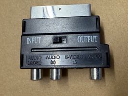 SCART Adapter Audio Video S-Video guter Zustand