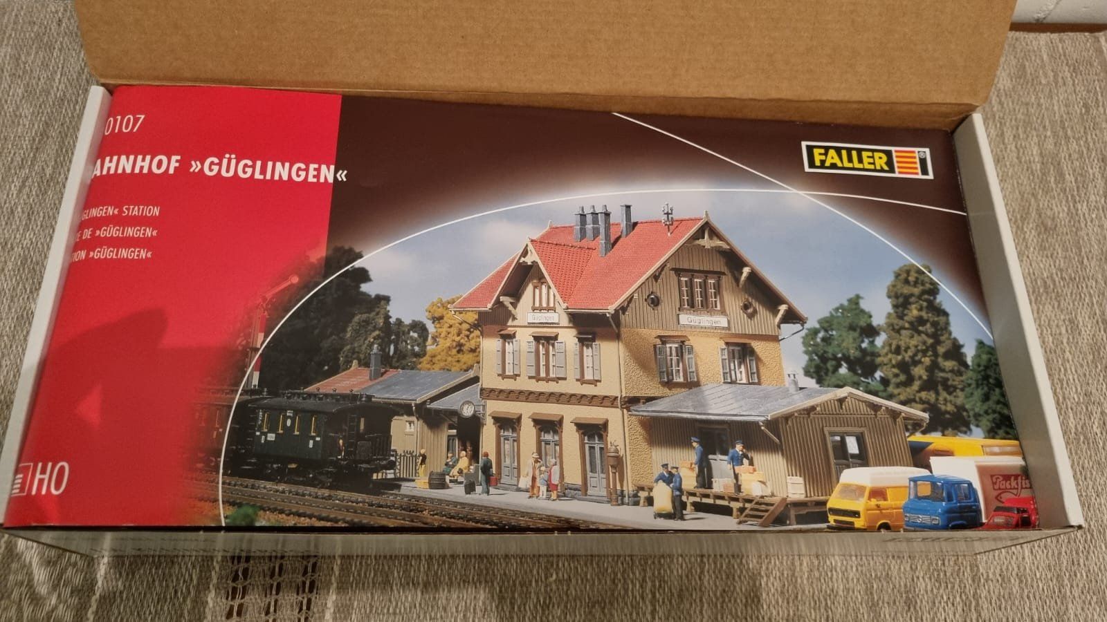 Faller Modellini di ferrovie: Faller, Bausatz Bahnhof 'Güglingen' (110107) – Nuovo (secondo la descrizione) da Freienbach venduto da fel_c759 1