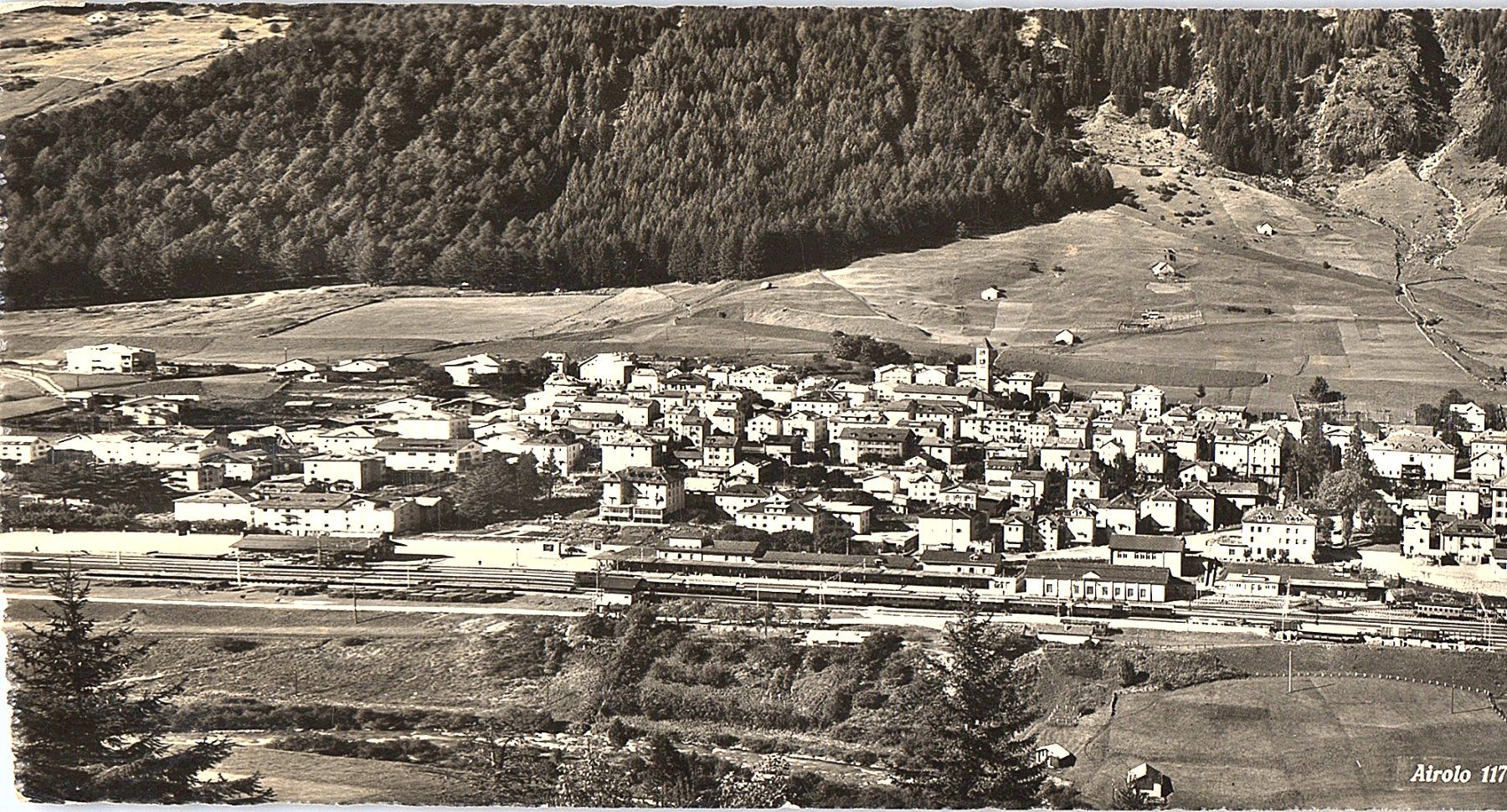 Ansichtskarten: AK Airolo um 1960 – Gebraucht aus Würenlos von KKMeister