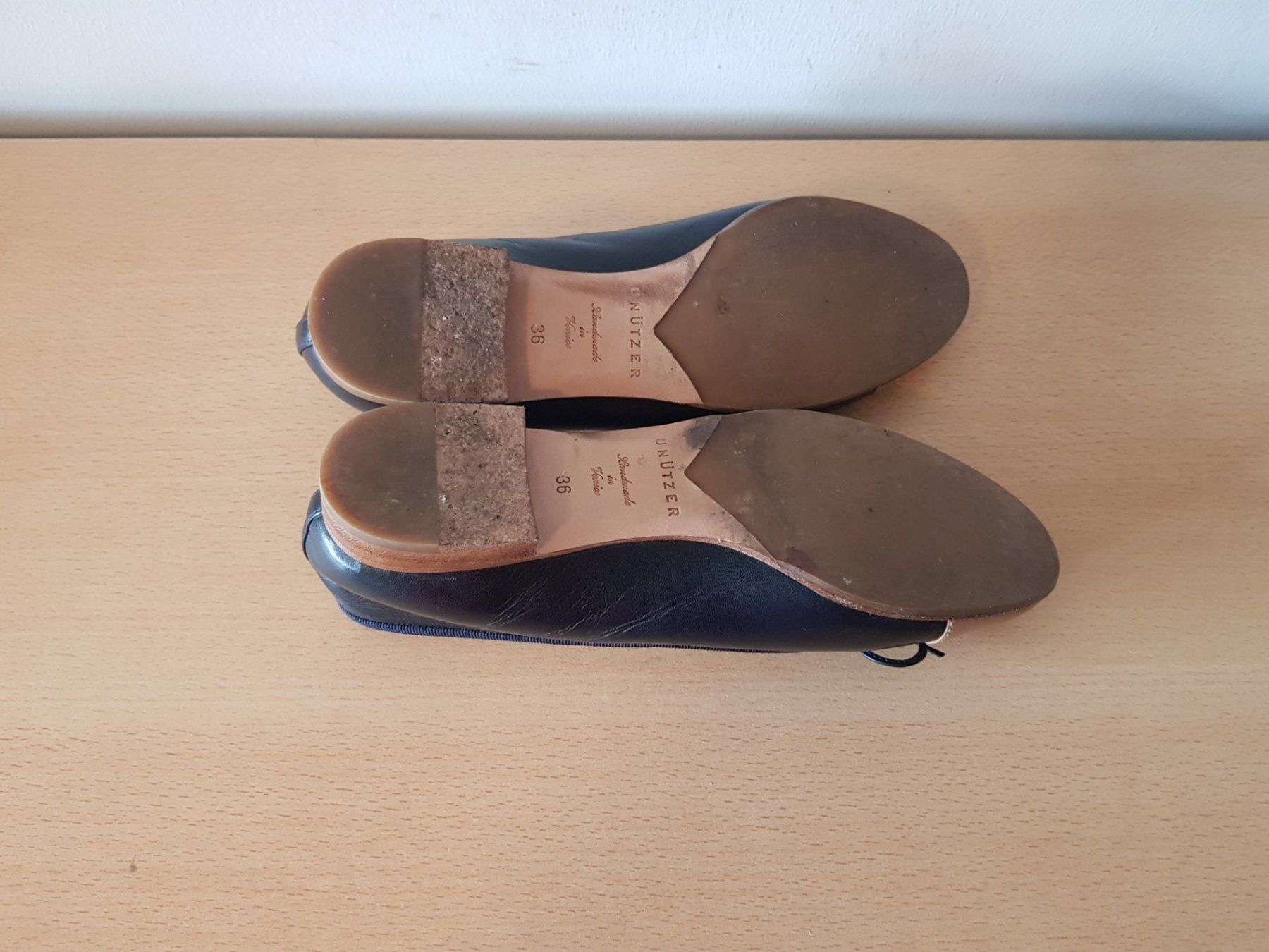 Scarpe da donna: Unützer Leder Ballerina Grösse 36 – Usato da Basel venduto da Birs868 5