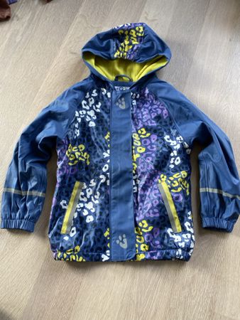 Regenjacke gefüttert- Gr. 110 / 116