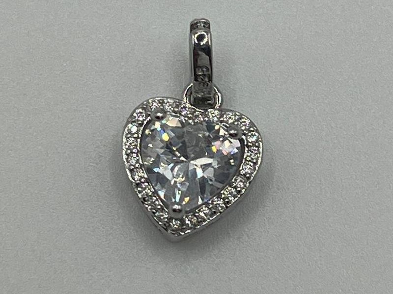 Anhänger: Pendentif cœur en Argent 925 – Gebraucht aus Praz (Vully) von VVSWISS