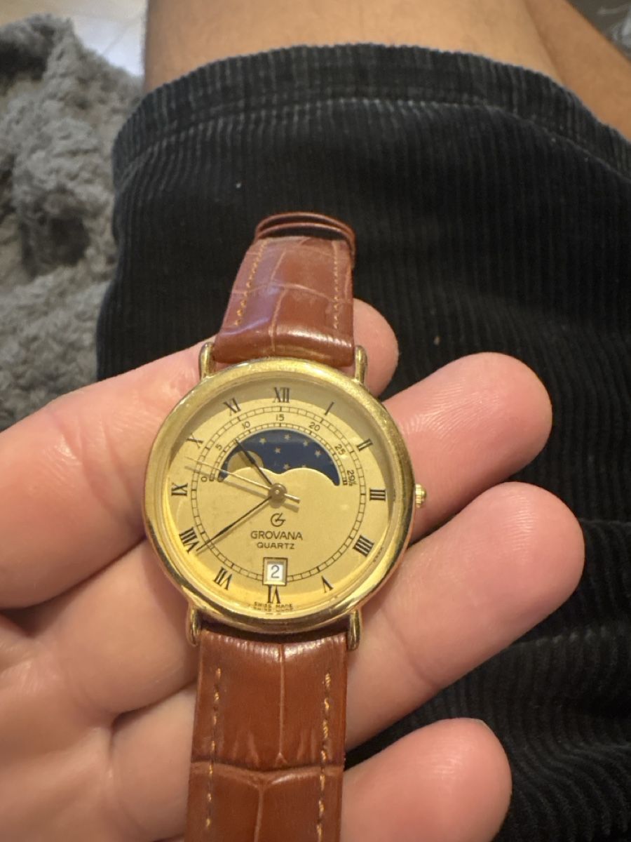 Uhren: Grovana quartz watch with moon phase – Gebraucht aus Wil SG von Carioca84 3