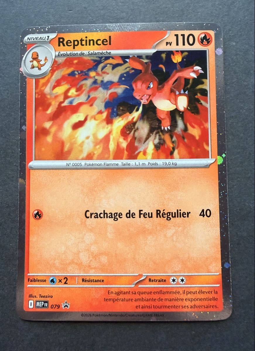 Pokémon Sammelbilder & Trading cards: Pokémon Reptincel promo 079 Méga-Evolution MEP 079  – Neu (gemäss Beschreibung) aus Morges von geo_rk69