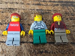 lego lot de 3 figurines