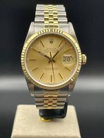 Rolex Datejust 36 Acc.Oro ,Stahl und Gold Tapisery