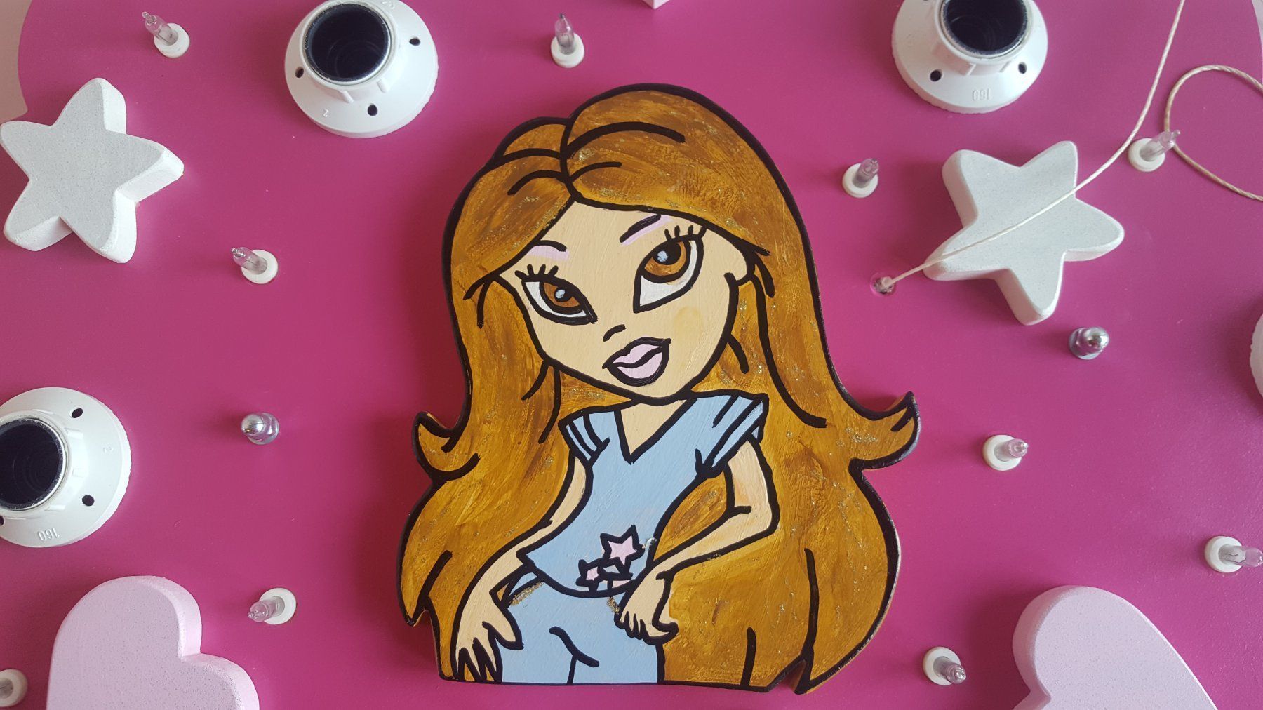 Lampadari & plafoniere: Bratz Deckenlampe/ Deckenleuchte Prinzessin – Nuovo (secondo la descrizione) da Uster venduto da BellaBimbaQ 3