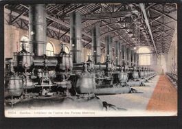 #Genève , Intérieur de l'usine des Forces Motrices