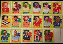 17 Panini WM 2026 OHNE Doppelten
