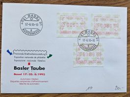 ATM 10 Serie auf FDC  (Kat 20.--) ab 2.--
