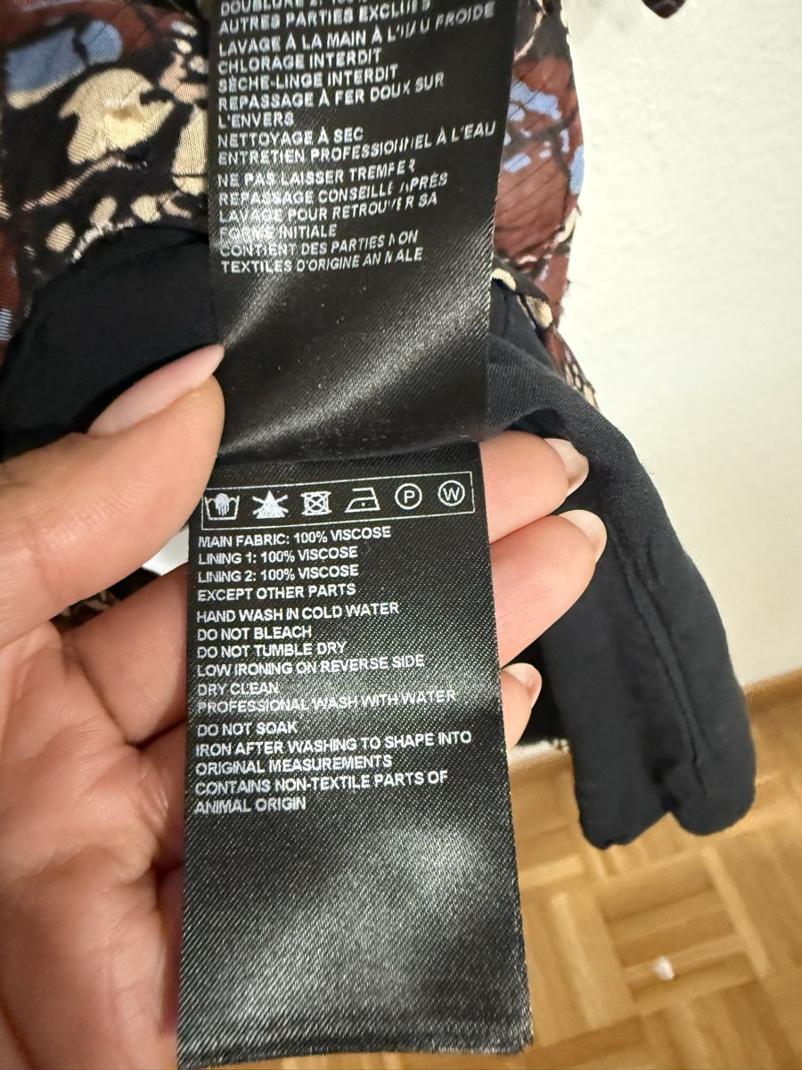 Ba&Sh Vestiti: Ba&sh Kleid, Grösse 1, Blumenmuster – Usato da Stäfa venduto da buecher10 7