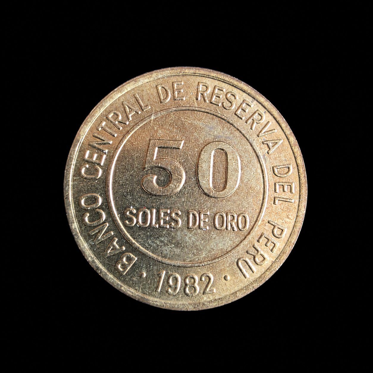 Alle Münzen: PERU' 50 SOLES DE ORO 1982 – Gebraucht aus winterthur von CoinPassion 1