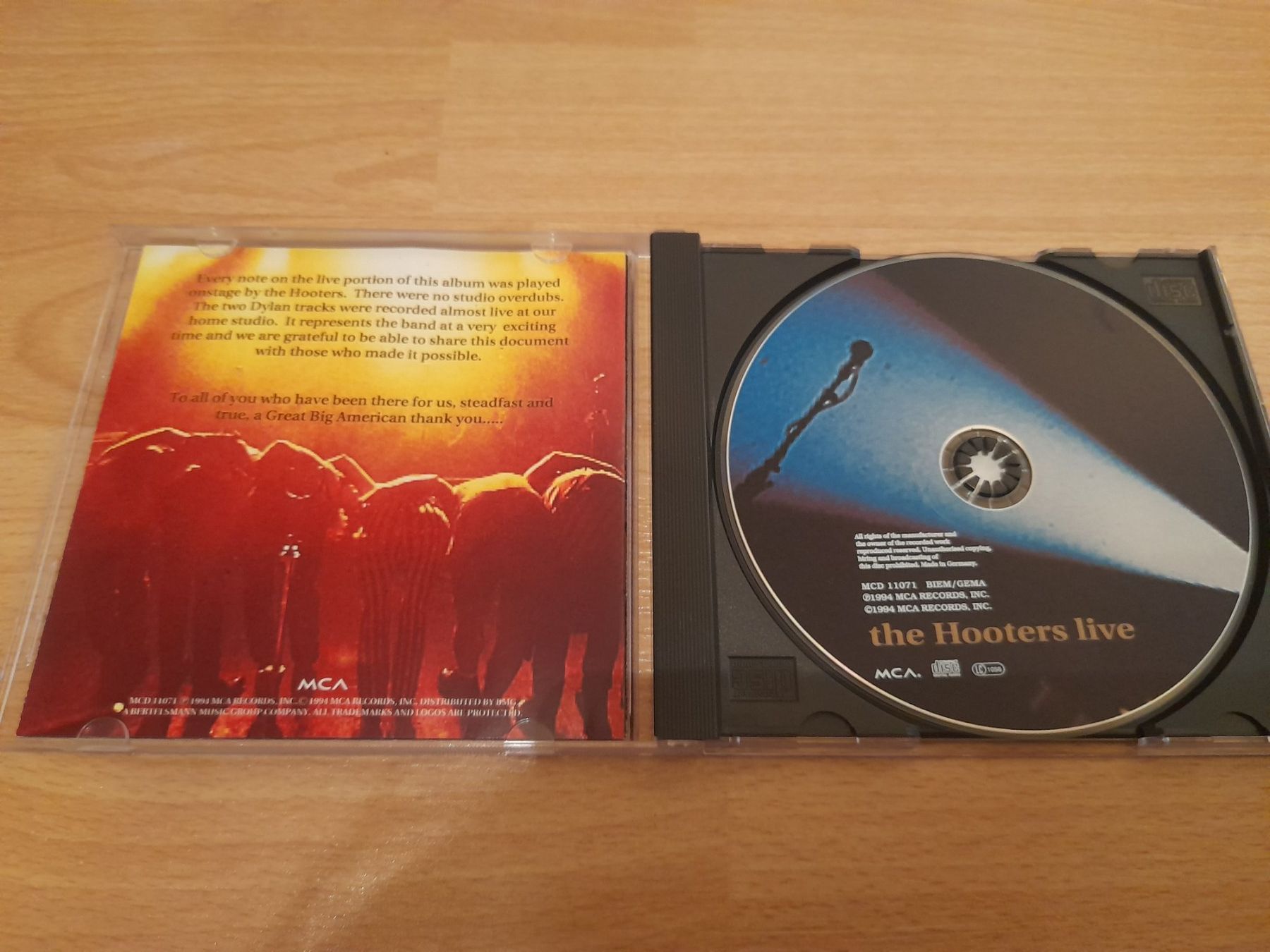 CDs: CD The Hooters Live (1994) – Gebraucht aus Lustmühle von chevi03 1