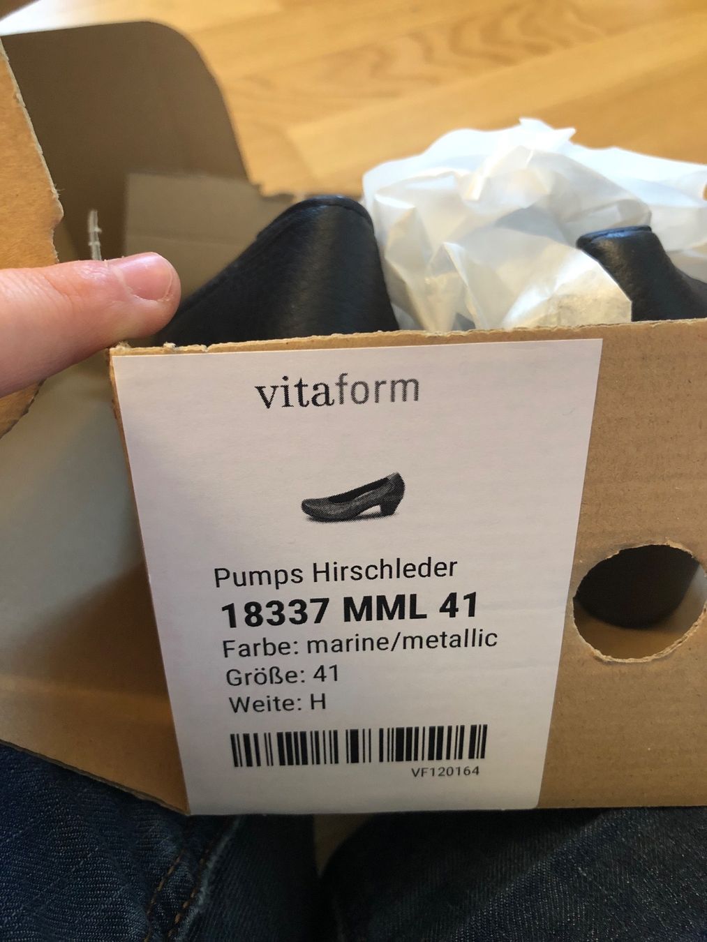 Scarpe da donna: Vitaform Pumps 41 Hirschleder – Nuovo e nell'imballaggio originale da Embrach venduto da Ladybug87 1