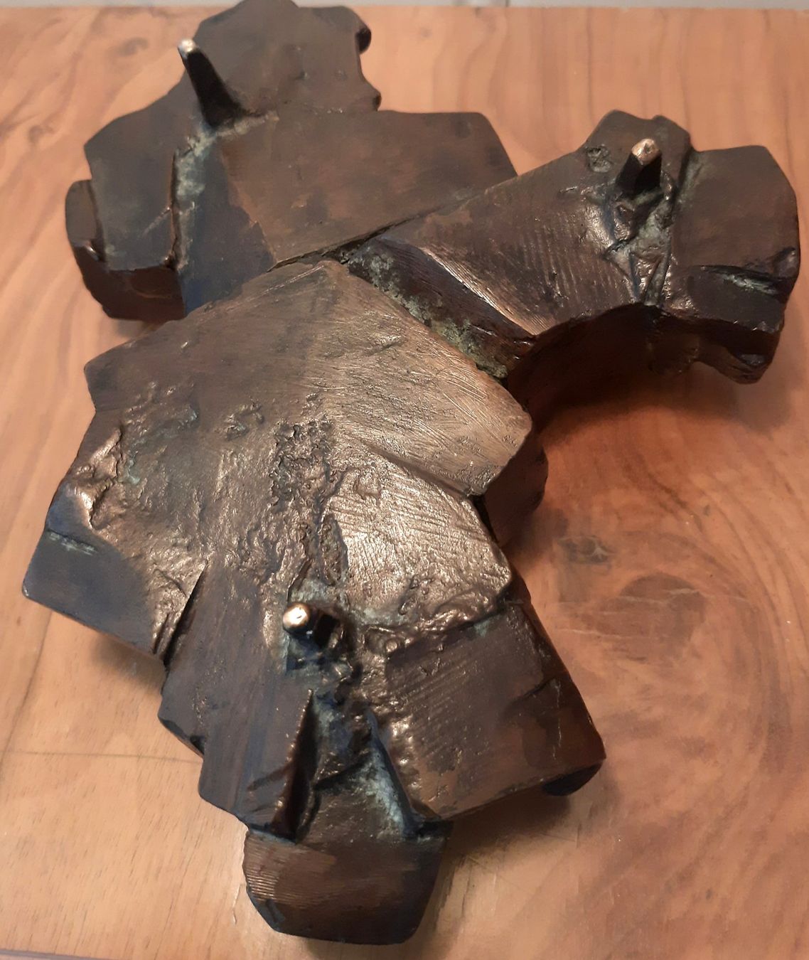 Sculture & Statue: Midcentury Bronze Skulptur – Usato da Arbon venduto da torso444 1