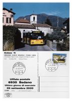 Bedano Taverne Letzttag Post Postauto Mercedes O405N P 25203