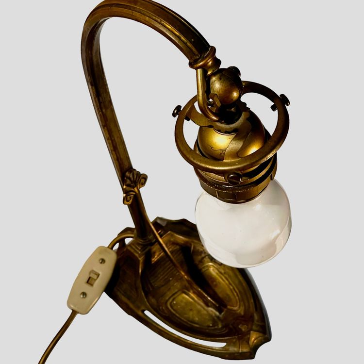 Office lamp Art Deco from the 1930s,brass table lamp vintage Kaufen