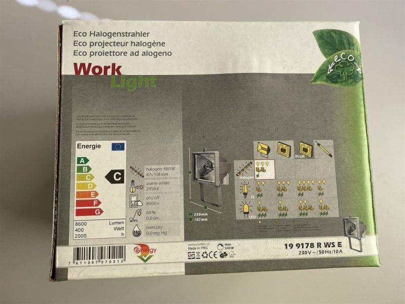 Lampade: Eco Halogenstraler 500 Watt ab 1.- – Nuovo e nell'imballaggio originale da KRINAU venduto da Mio_Liqstyle 3