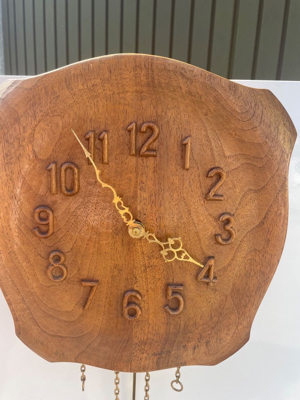 Orologi: Wunderschöne Wanduhr mit Gewichten Holz – Usato da wallisellen venduto da Schwendi4 2