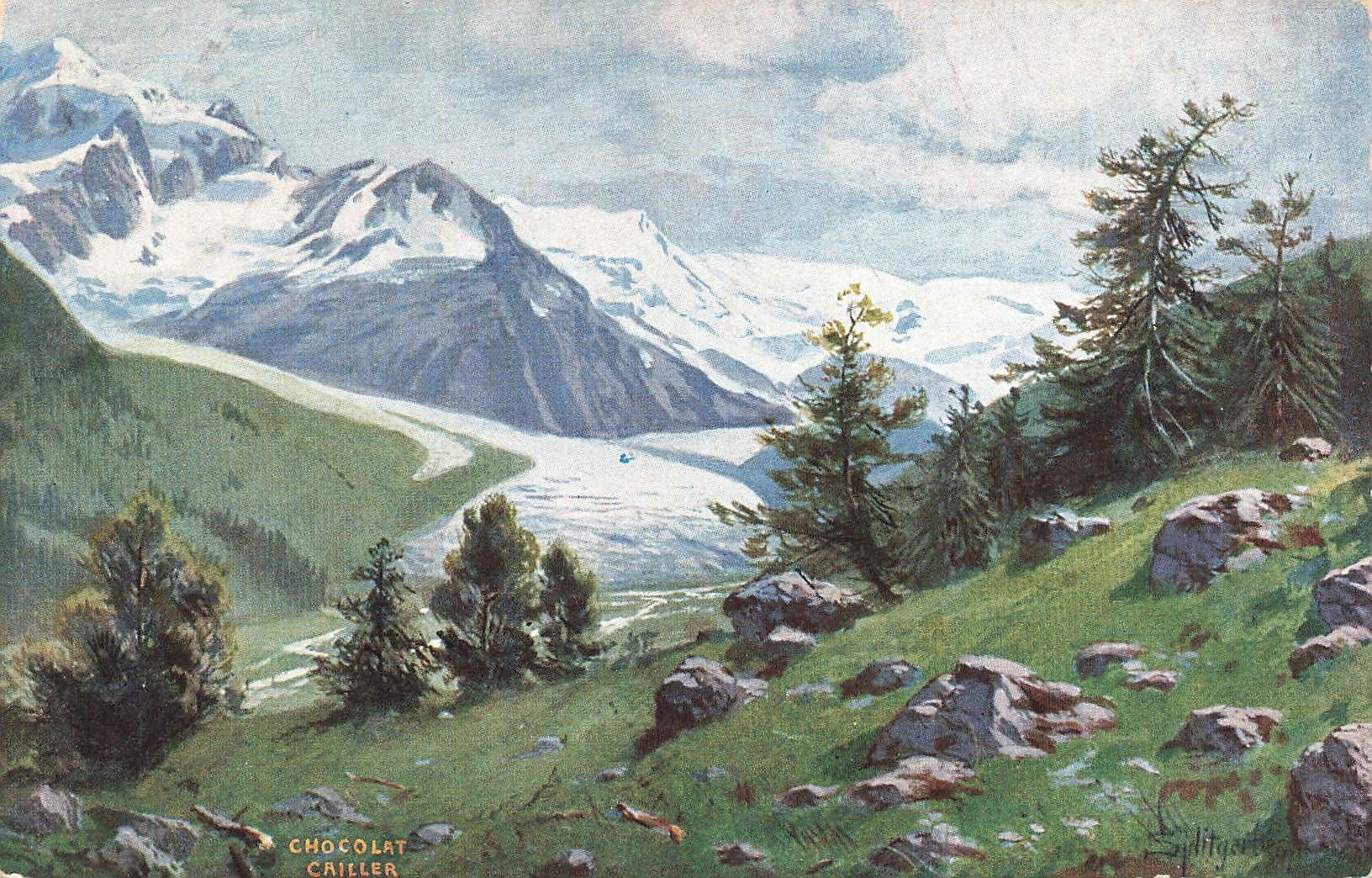 Cartes postales: Cailler choccolat – D'occasion à Biasca par Blenio71