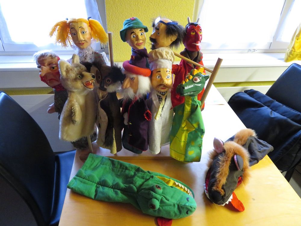 Chasperli Kasperli Figuren Puppen - 12 Stück | Kaufen auf Ricardo