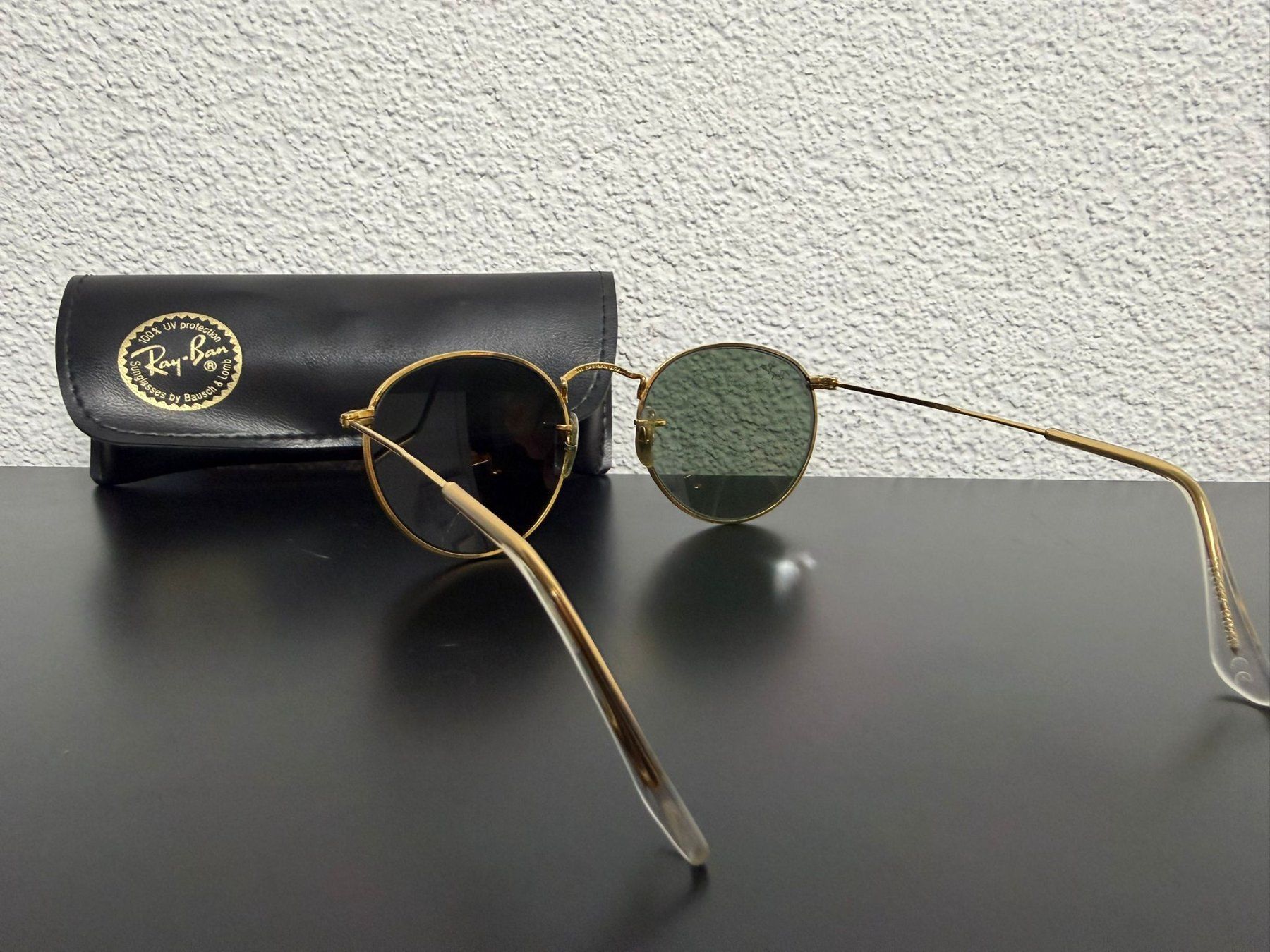 Occhiali & Lenti: Ray-Ban Sonnenbrille gold/schwarz – Usato da Lyss venduto da Prodified23 1