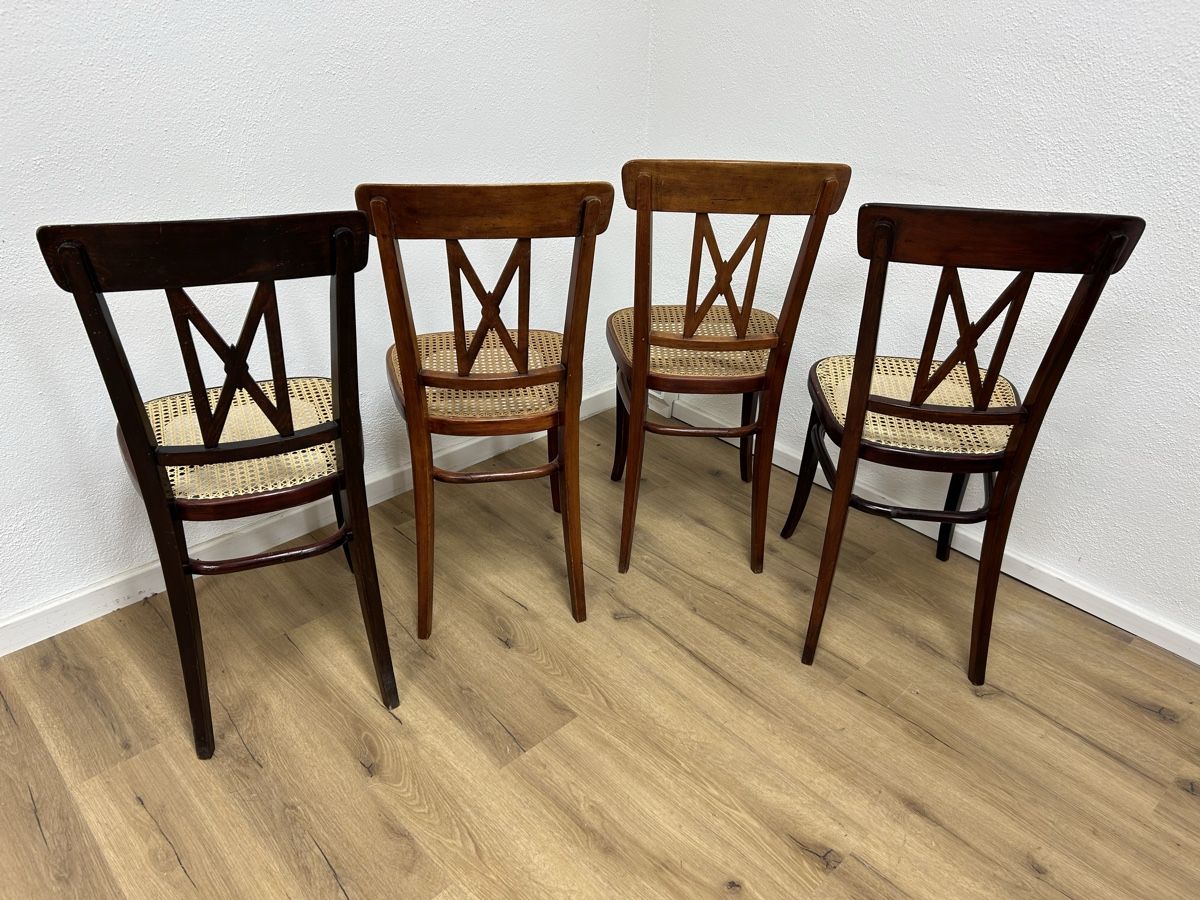 Thonet Sedie: 4er Set Thonet Bistrostühle – Usato da Basel venduto da MoebelSackmann 2