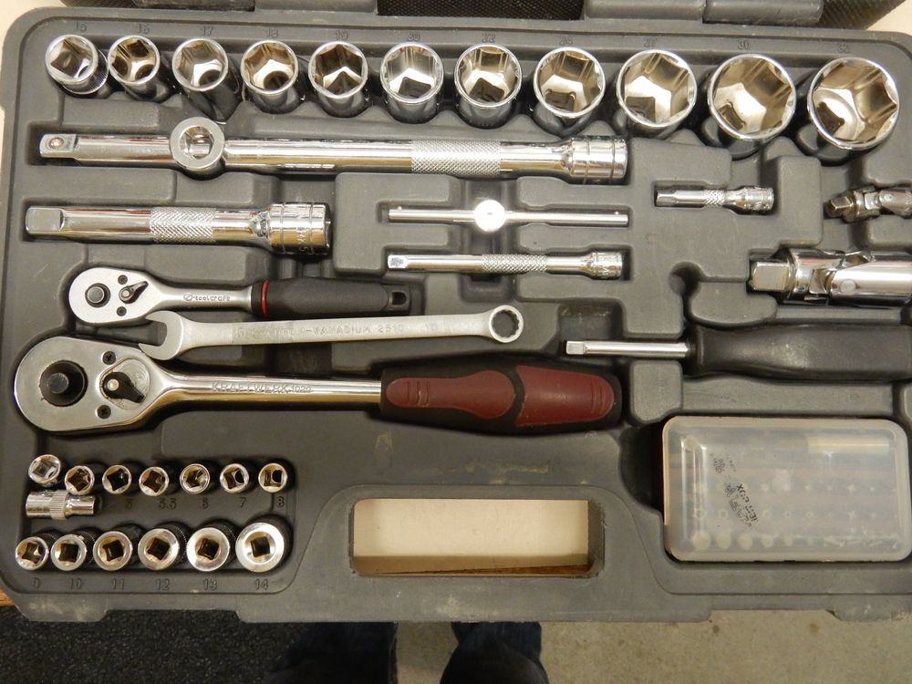 VORX Schraubenschlüssel-Set 8-teilig – Metrisch, Tiefgekröpft, 6x7 Bis 20x22 Mm, In EVA-Schaumstoffschale