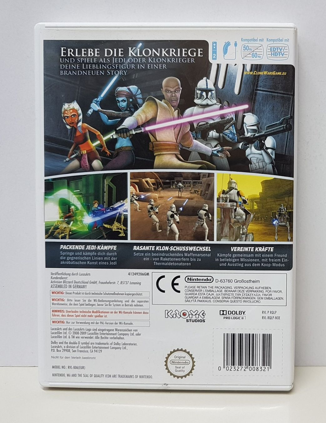Giochi: Star Wars The Clone Wars Republic Heroes Wii – Usato da Schüpfheim venduto da Games_Spielkonsolen 3