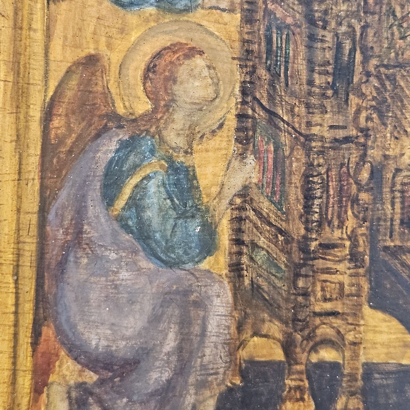 Gemälde: Sakrahl , Gemälde Madonna mit Kind und Engel – Gebraucht aus Kriens von gra_fhn7 6