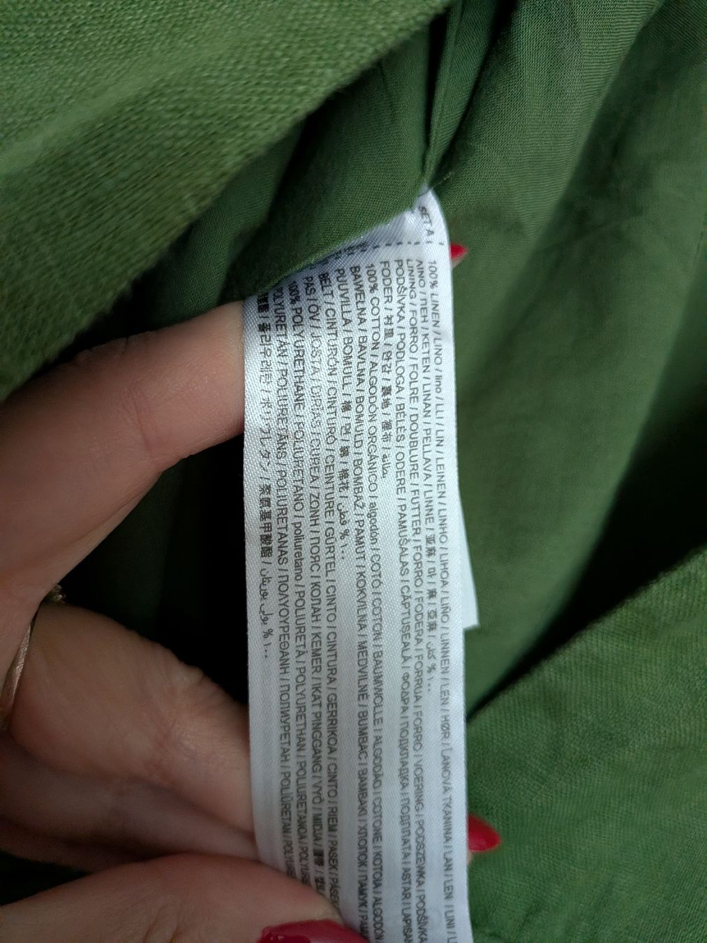Mango Tute: Jumpsuit Mango linen – Usato da Lachen SZ venduto da joa_rf9n 3