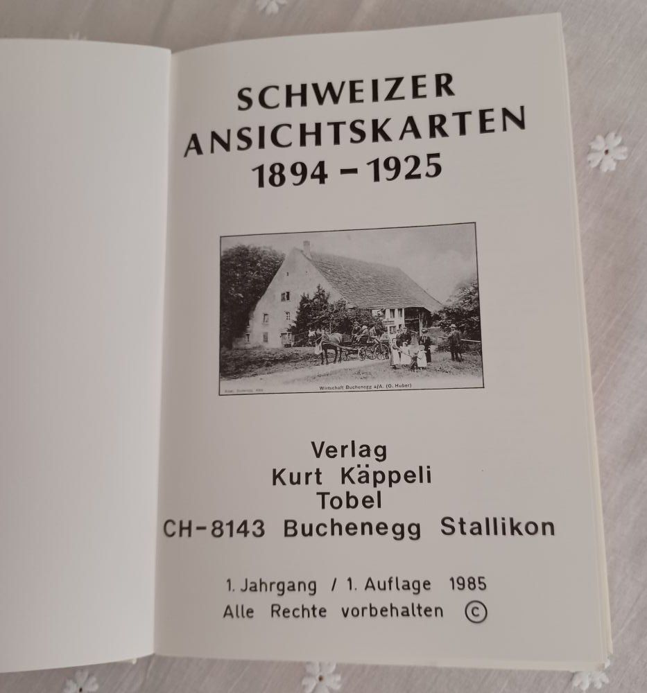 Libri: BUCH Schweizer Ansichtskarten 1894-1925 mit 3600 Abbildungen – Usato da Basel venduto da frassi 1