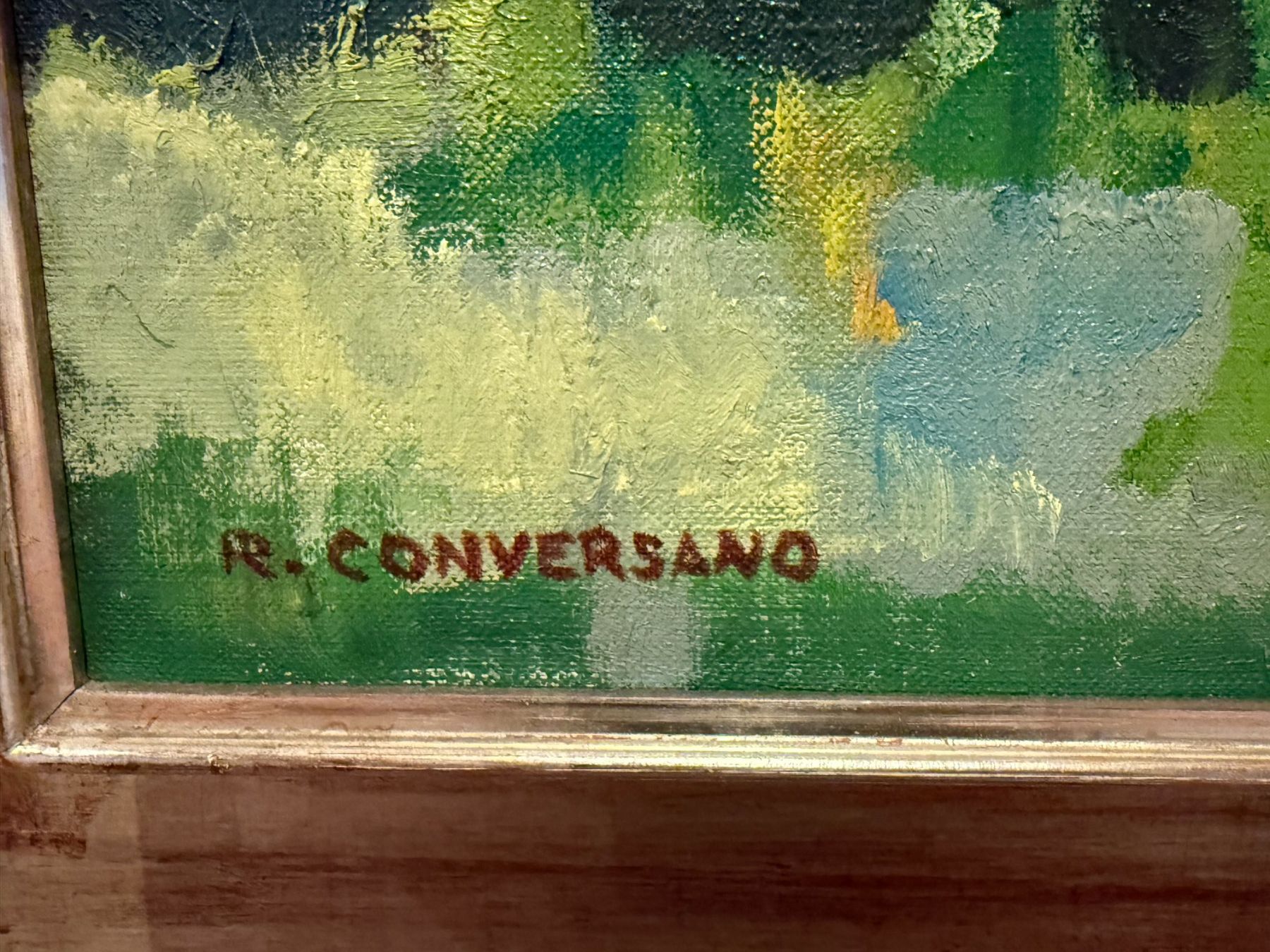 Dipinti: Romano Conversano Kunstwerk – Usato da Zollikon venduto da Getulio 2